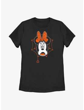 Disney Minnie Mouse Scared Webs Womens T-Shirt, , hi-res