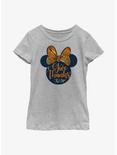 Disney Minnie Mouse Give Thanks Youth Girls T-Shirt, ATH HTR, hi-res