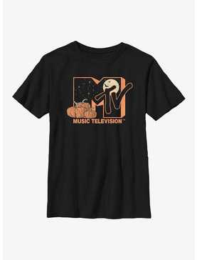 MTV Pumpkin Patch Logo Youth T-Shirt, , hi-res