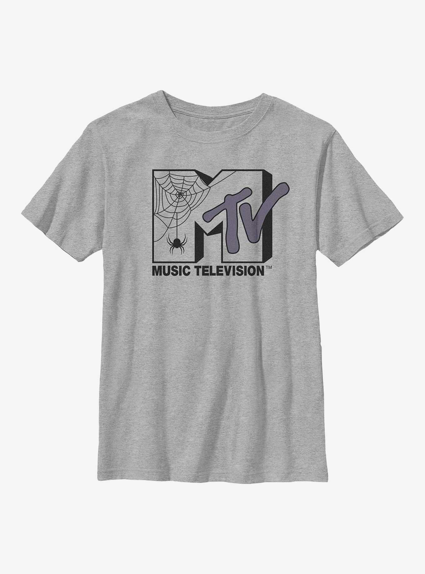 MTV Spider Web Logo Youth T-Shirt, , hi-res