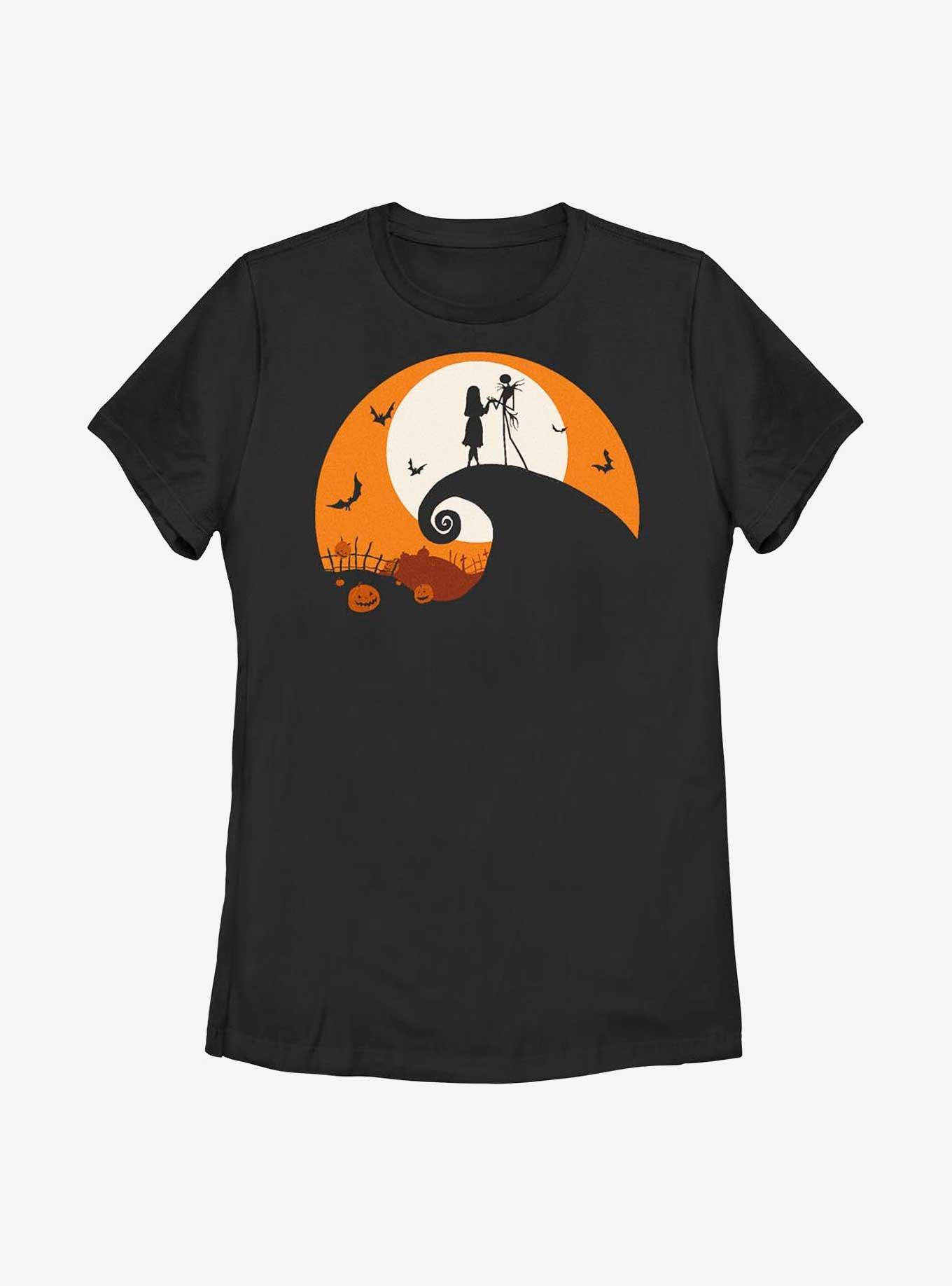 Disney Nightmare Before Christmas Haunt Spiral Hill Womens T-Shirt, , hi-res