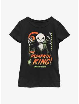 Disney Nightmare Before Christmas Pumpkin King Jack Youth Girls T-Shirt, , hi-res