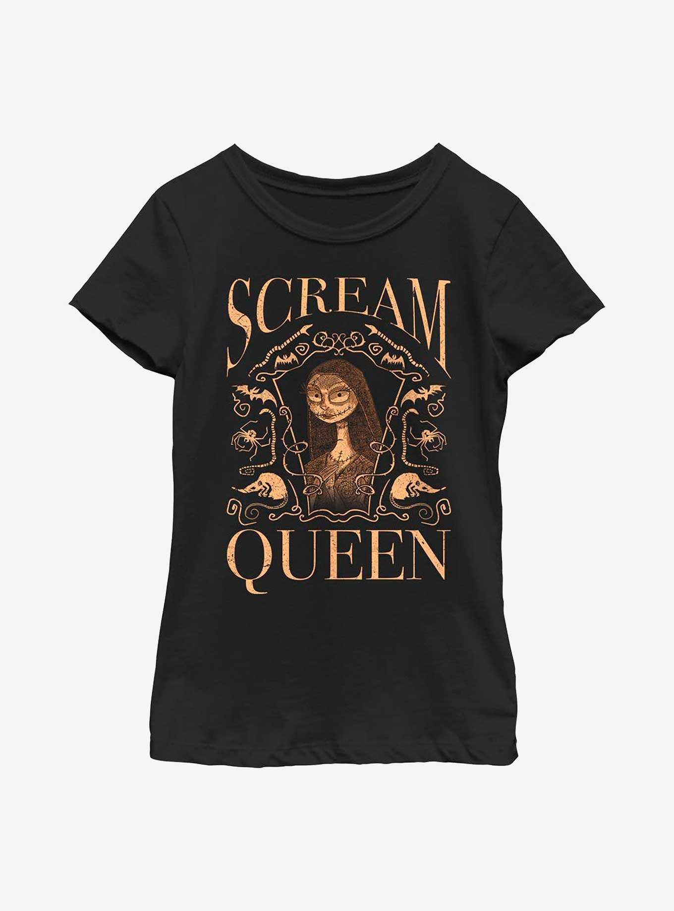 Disney Nightmare Before Christmas Scream Queen Sally Youth Girls T-Shirt, , hi-res