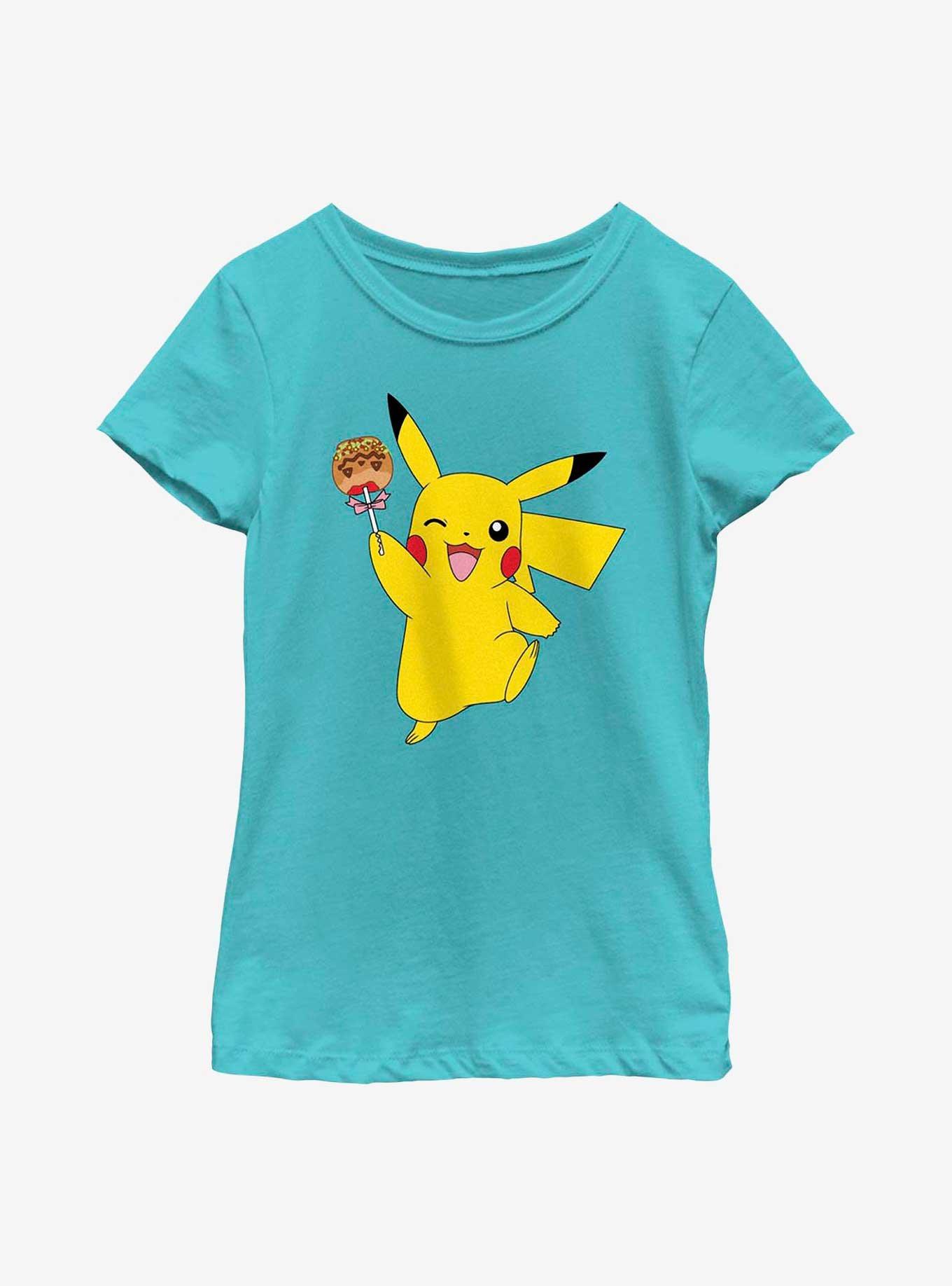 Pokemon Caramel Apple Pikachu Youth Girls T-Shirt, , hi-res