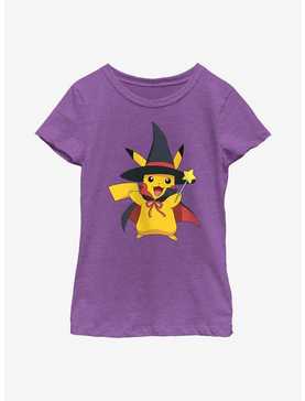 Pokemon Witch Pikachu Youth Girls T-Shirt, , hi-res