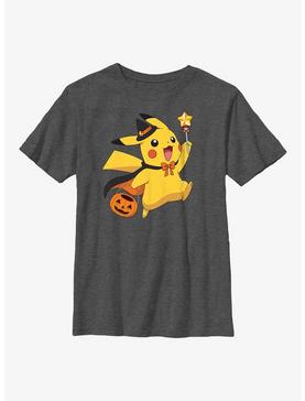Pokemon Trick-Or-Treating Pikachu Youth T-Shirt, , hi-res