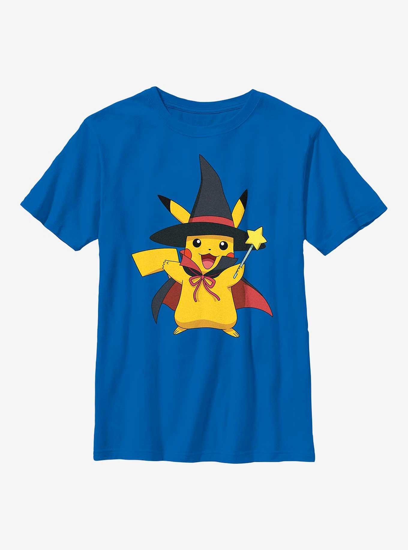 Pokemon Witch Pikachu Youth T-Shirt, ROYAL, hi-res