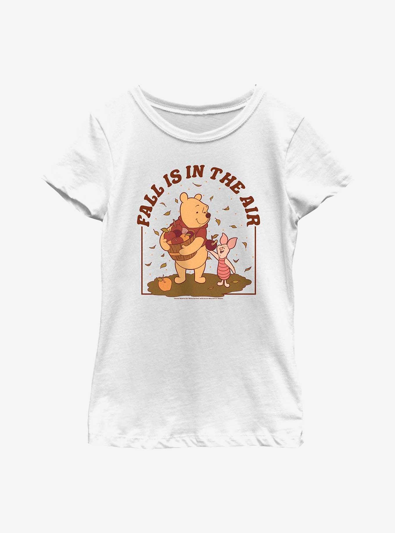 Disney Winnie The Pooh Fall Is In The Air Youth Girls T-Shirt, , hi-res