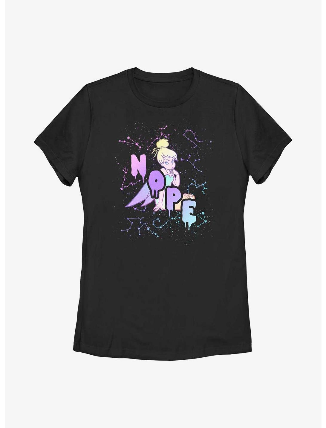 Disney Tinker Bell Nope Womens T-Shirt, BLACK, hi-res
