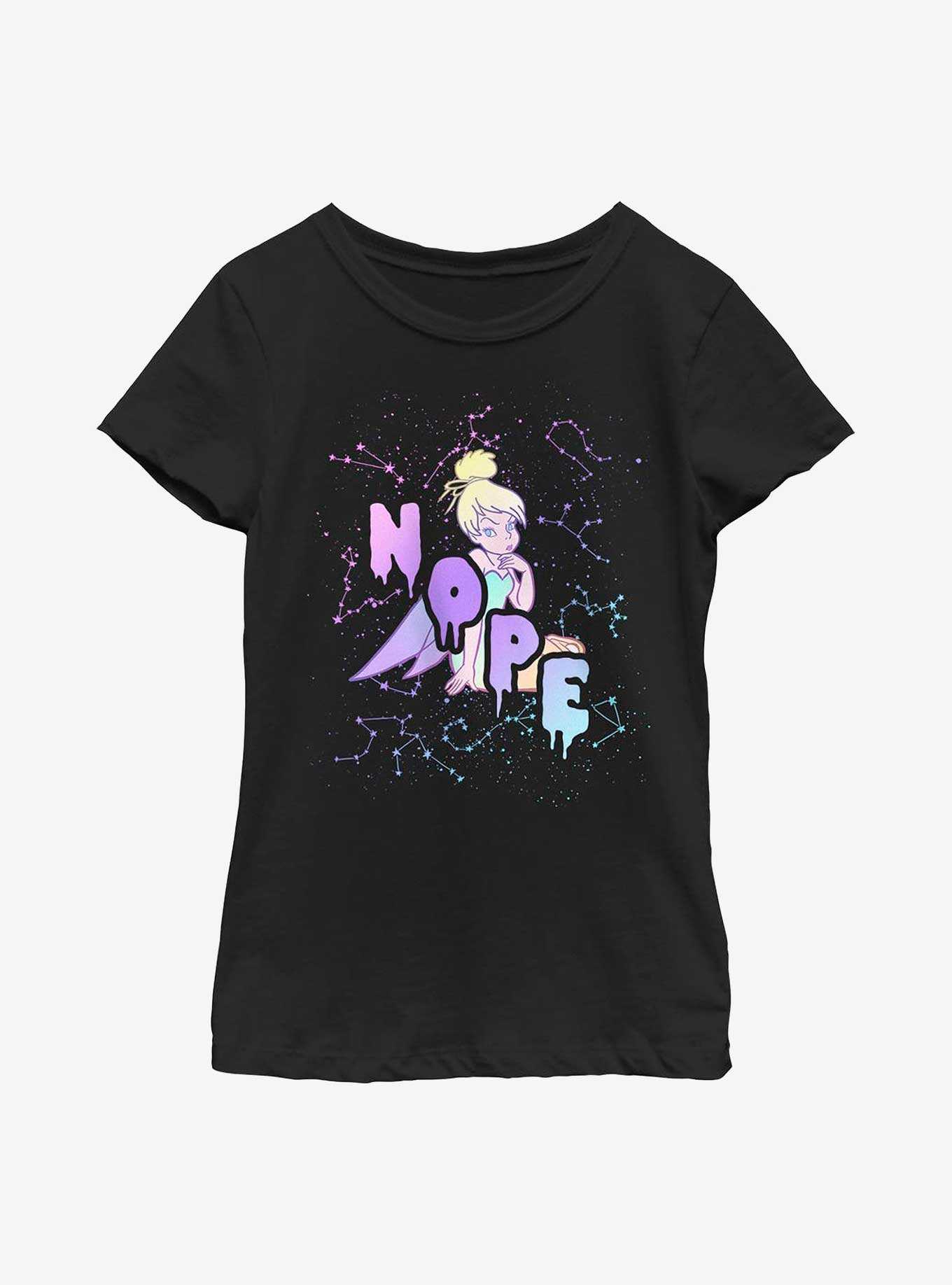 Disney Tinker Bell Nope Youth Girls T-Shirt, , hi-res