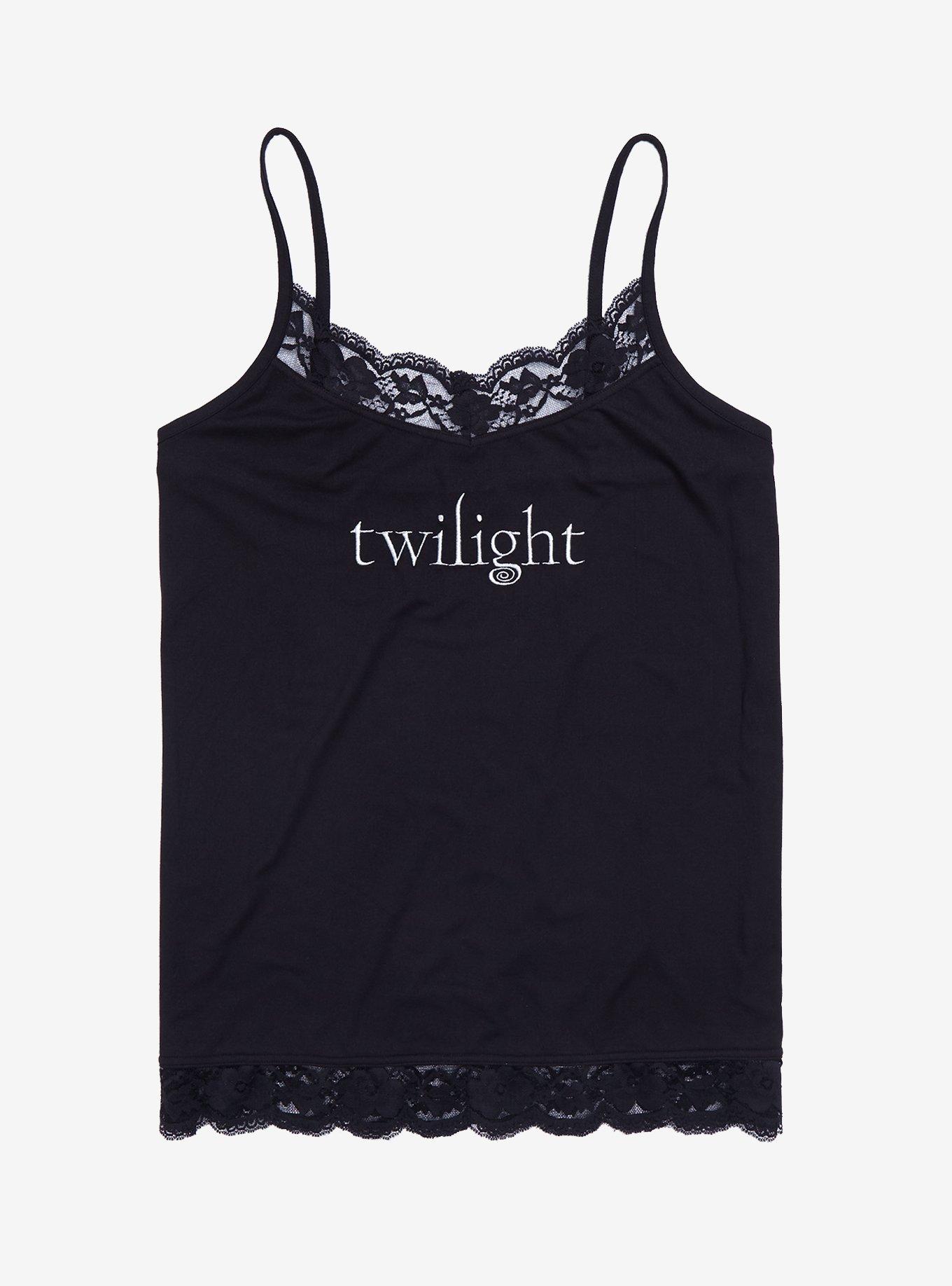 The Twilight Saga Logo Lace Cami Plus Size