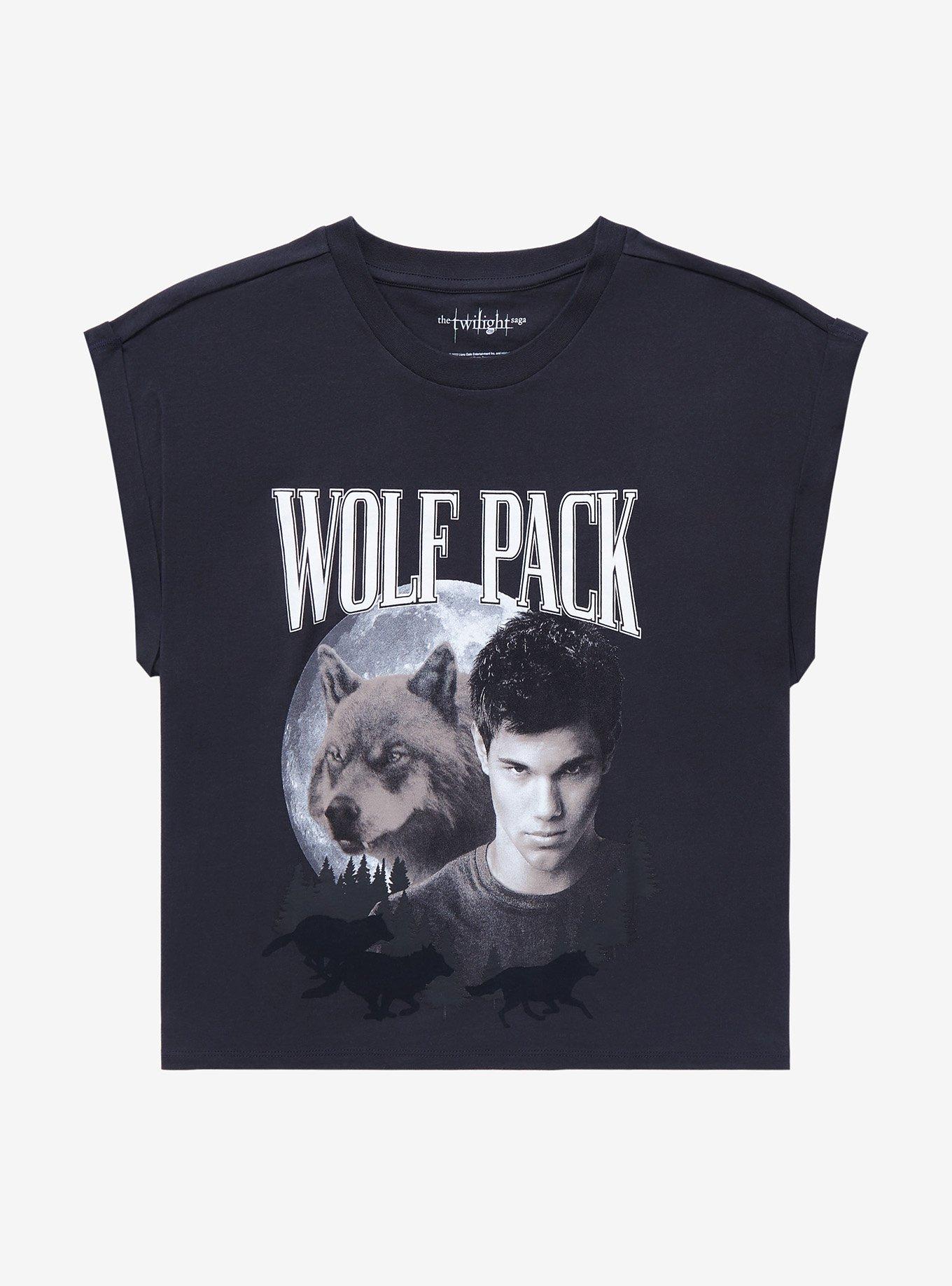 The Twilight Saga Jacob Wolf Pack Muscle Tank Top, BLACK, hi-res