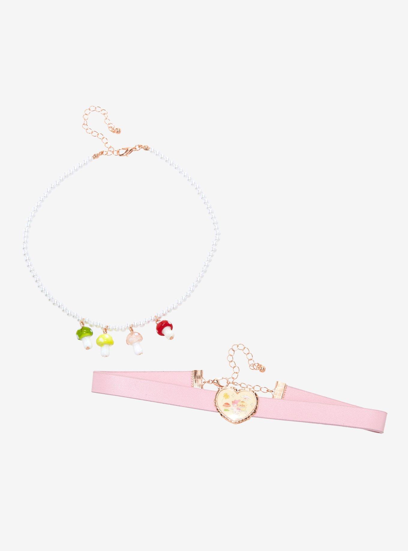 Hello Kitty And Friends Mushroom Choker Set, , hi-res