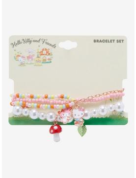 Hello Kitty & My Melody Mushroom Bracelet Set, , hi-res