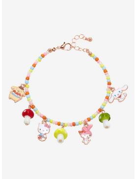 Hello Kitty And Friends Mushroom Beaded Charm Bracelet, , hi-res