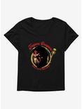 Jeepers Creepers Peepers Womens T-Shirt Plus Size, BLACK, hi-res