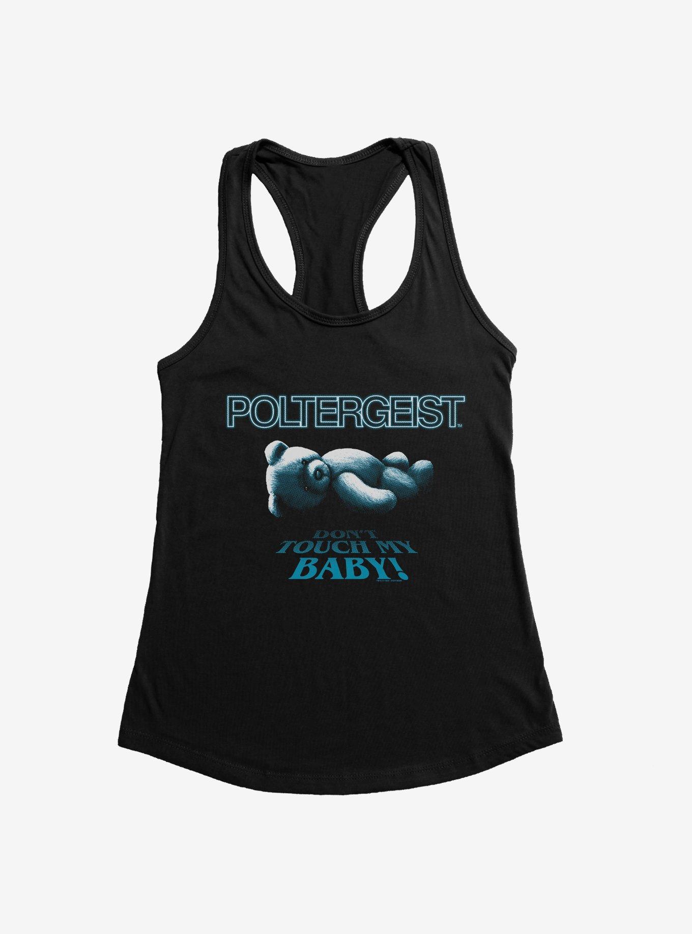 Poltergeist Don't Touch My Baby! Girls Tank, BLACK, hi-res