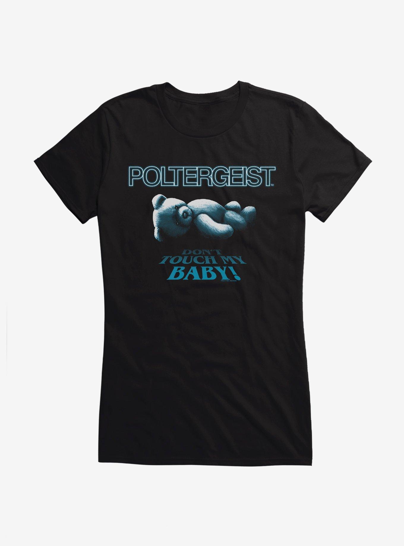 Poltergeist Don't Touch My Baby! Girls T-Shirt, BLACK, hi-res