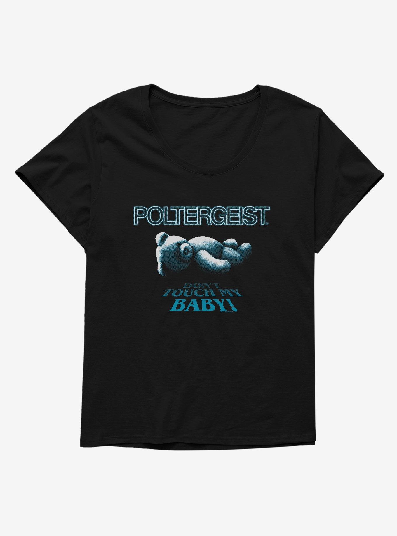 Poltergeist Don't Touch My Baby! Girls T-Shirt Plus Size, BLACK, hi-res