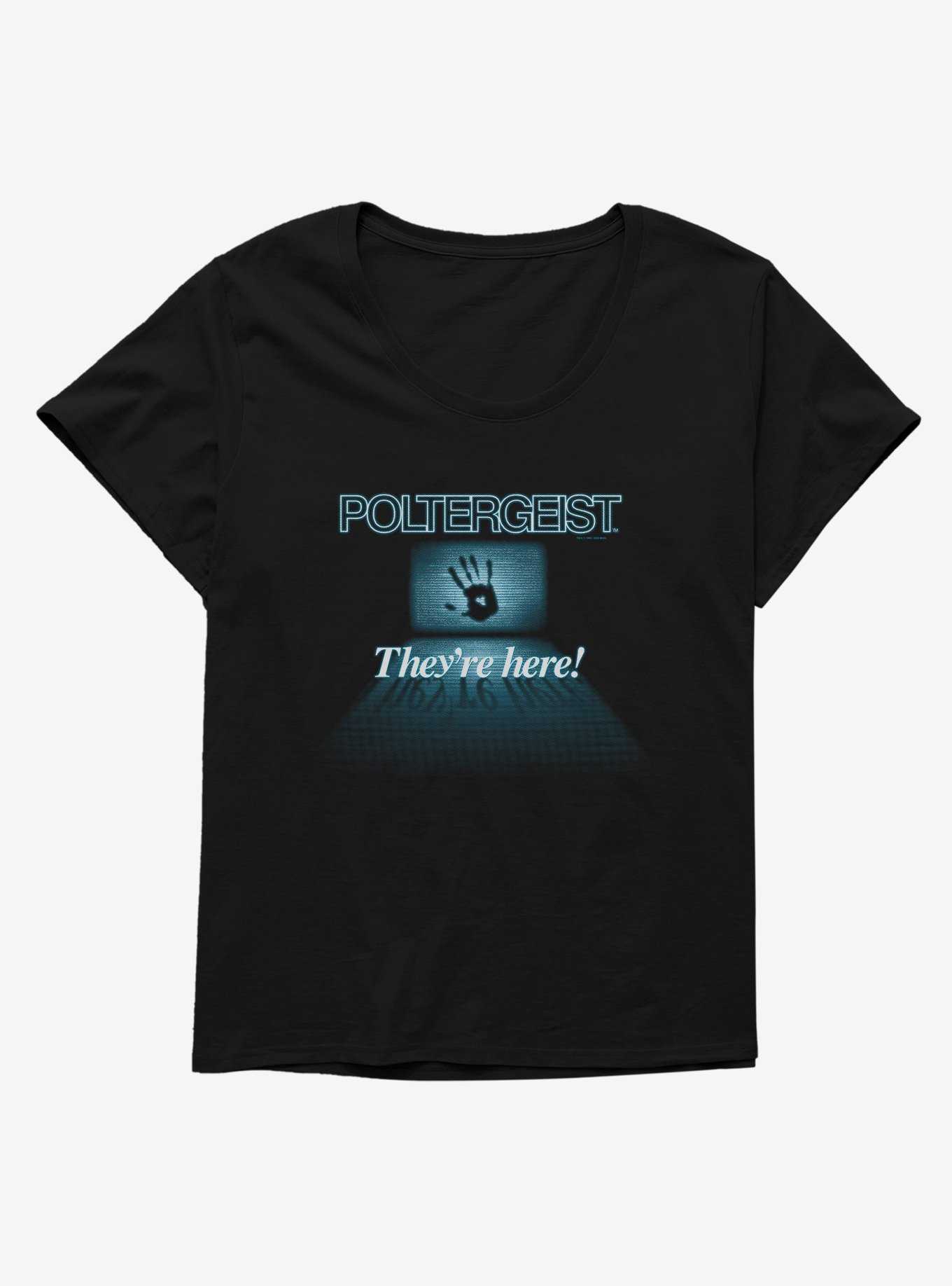 Poltergeist They're Here! Girls T-Shirt Plus Size, , hi-res