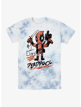 Marvel Deadpool Number One Dad Tie-Dye T-Shirt, , hi-res