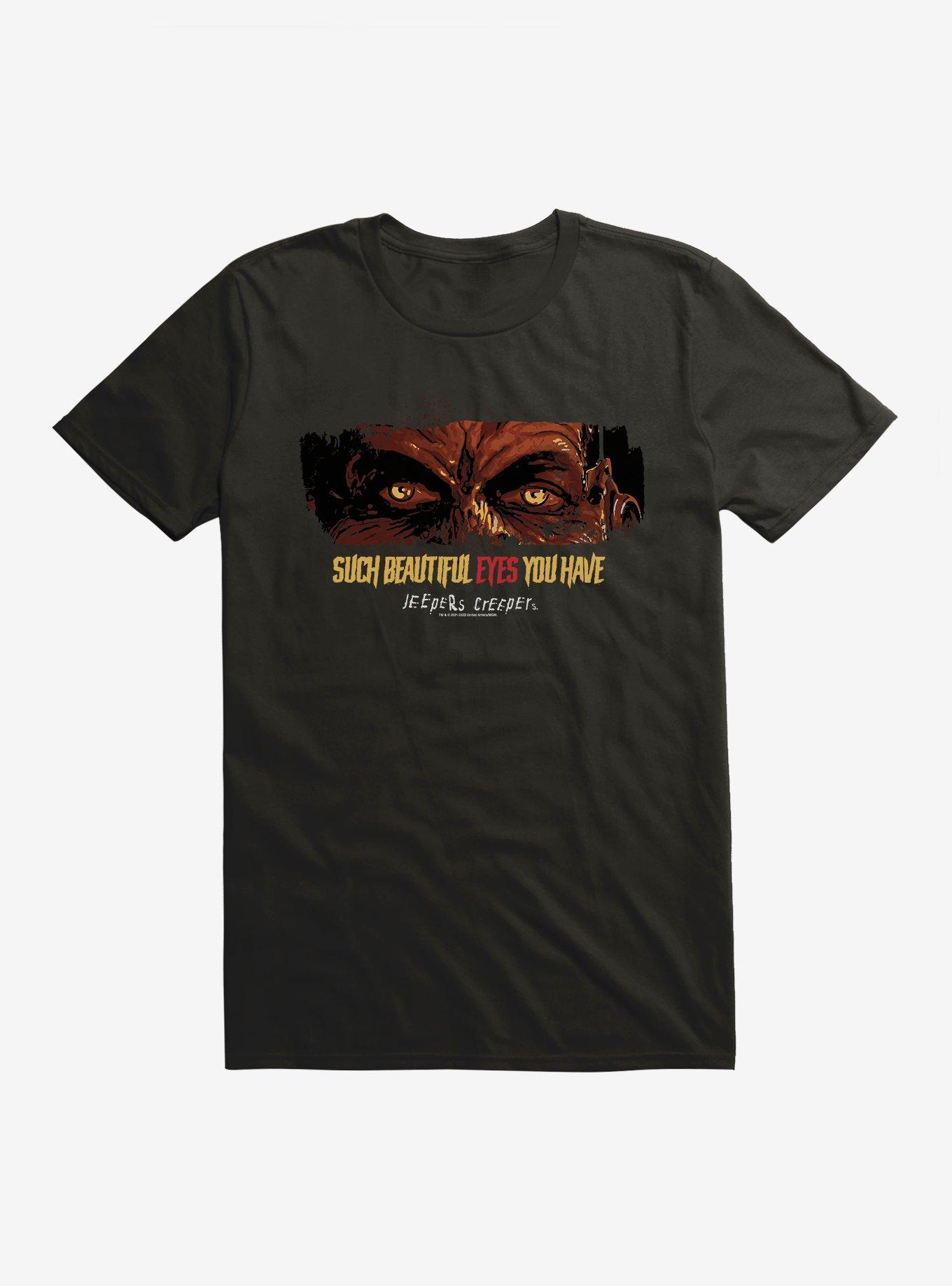 Jeepers Creepers Beautiful Eyes T-Shirt, BLACK, hi-res