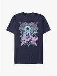 Dungeons & Dragons Pastel Logo T-Shirt, NAVY, hi-res