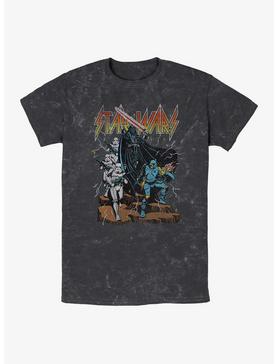 Star Wars Metal Wars Mineral Wash T-Shirt, , hi-res