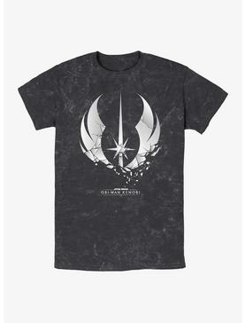 Star Wars Shattered Jedi Logo Mineral Wash T-Shirt, , hi-res
