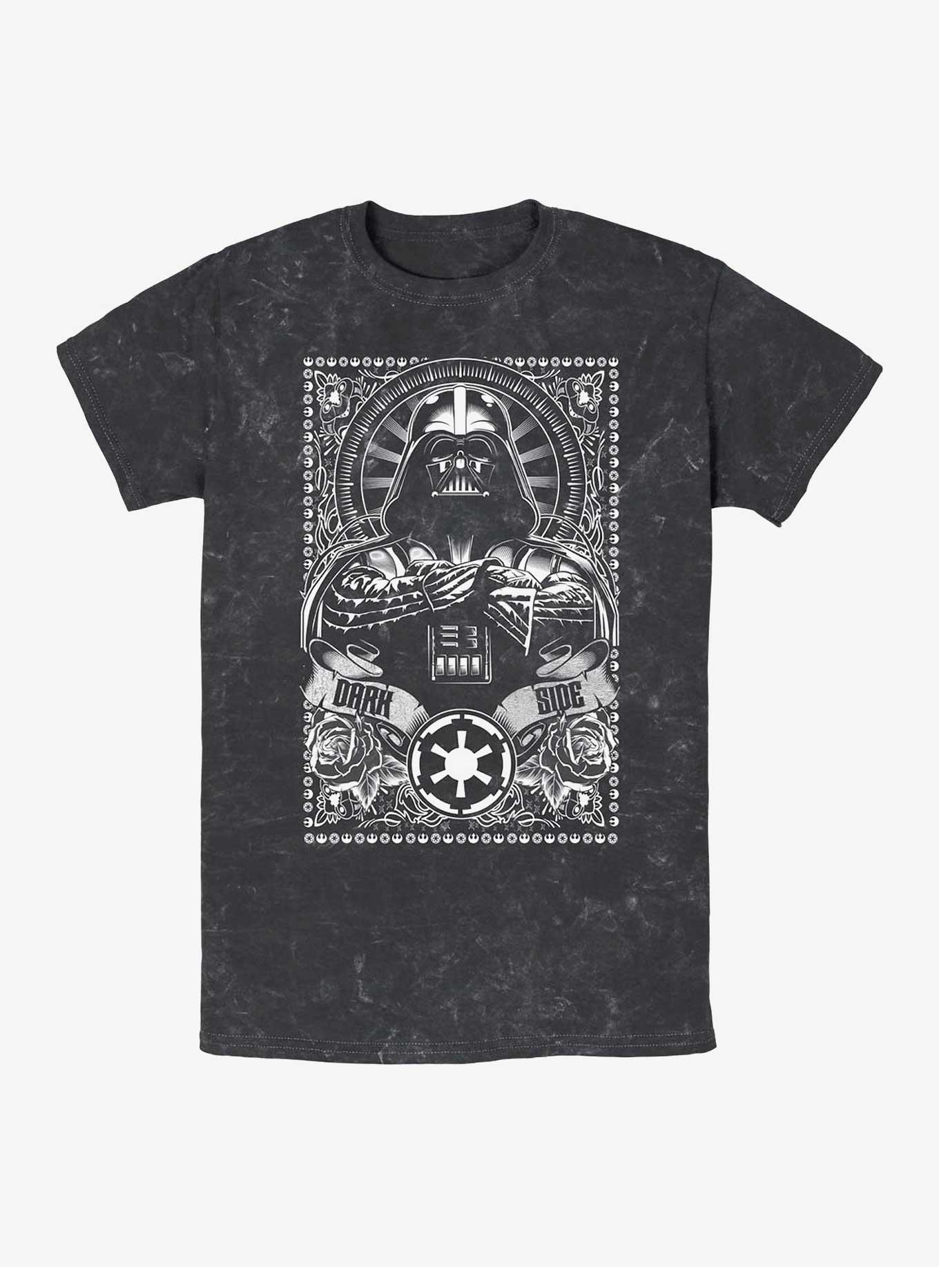 Star Wars Vader Dark Side Mineral Wash T-Shirt, , hi-res