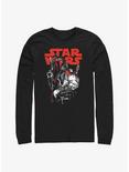 Star Wars Boba Fett Pose Long-Sleeve T-Shirt, BLACK, hi-res