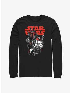 Star Wars Boba Fett Pose Long-Sleeve T-Shirt, , hi-res
