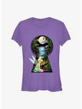Disney Tinker Bell Keyhole To Neverland Girls T-Shirt, PURPLE, hi-res