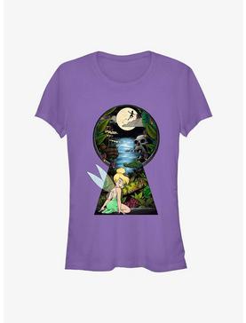 Plus Size Disney Tinker Bell Keyhole To Neverland Girls T-Shirt, , hi-res