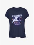Marvel Moon Knight Khonshu Astros Girls T-Shirt, NAVY, hi-res