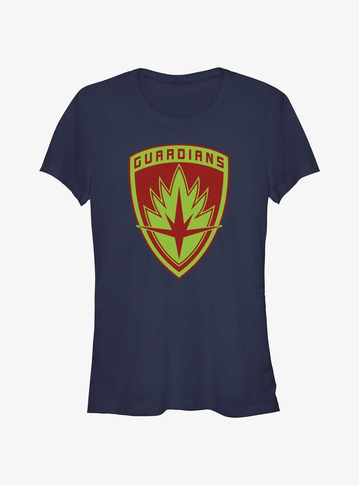 Marvel Guardians of the Galaxy Guardian Badge Girls T-Shirt, NAVY, hi-res