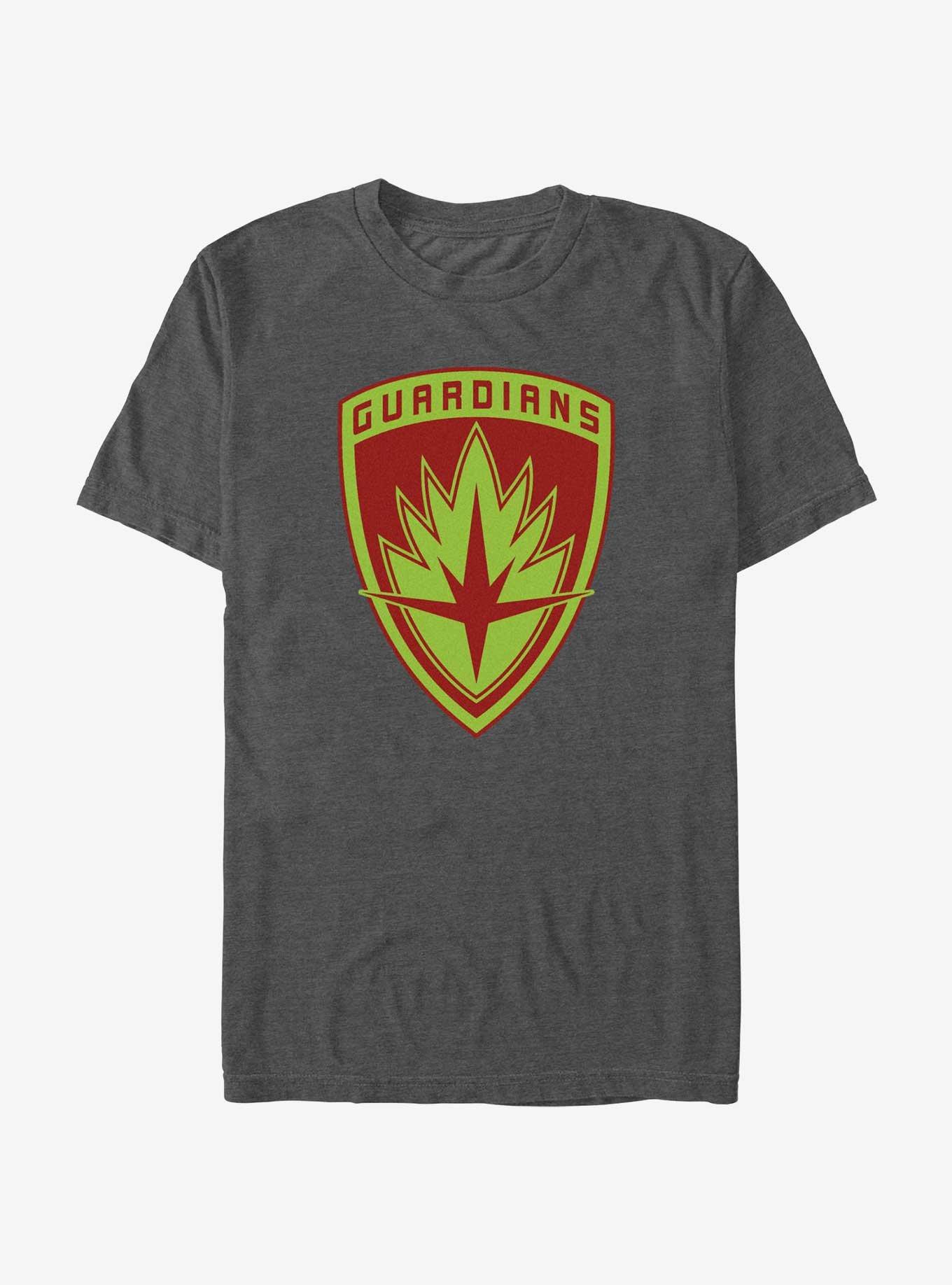 Marvel Guardians of the Galaxy Guardian Badge T-Shirt, CHAR HTR, hi-res
