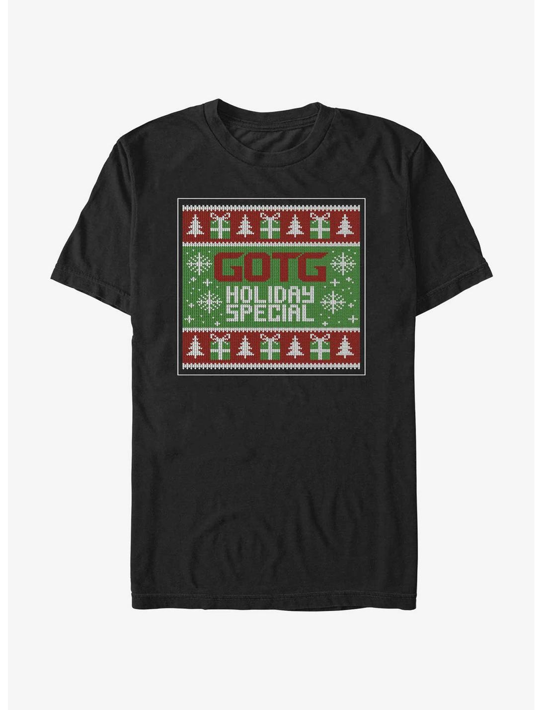 Marvel Guardians of the Galaxy Holiday Special T-Shirt, BLACK, hi-res