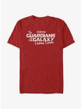 Marvel Guardians of the Galaxy Holiday Special Logo T-Shirt, RED, hi-res