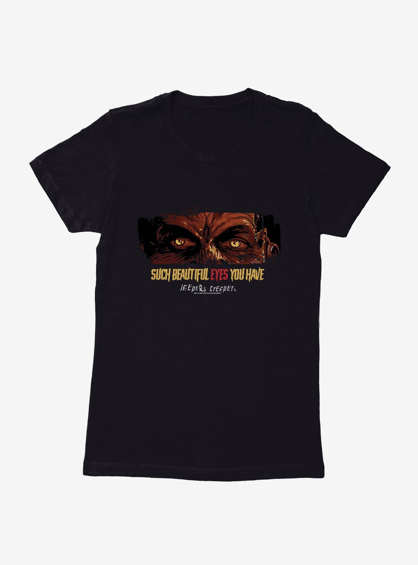 Jeepers Creepers Beautiful Eyes Womens T-Shirt, , hi-res