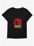 Jeepers Creepers Creepy Womens T-Shirt Plus Size, BLACK, hi-res
