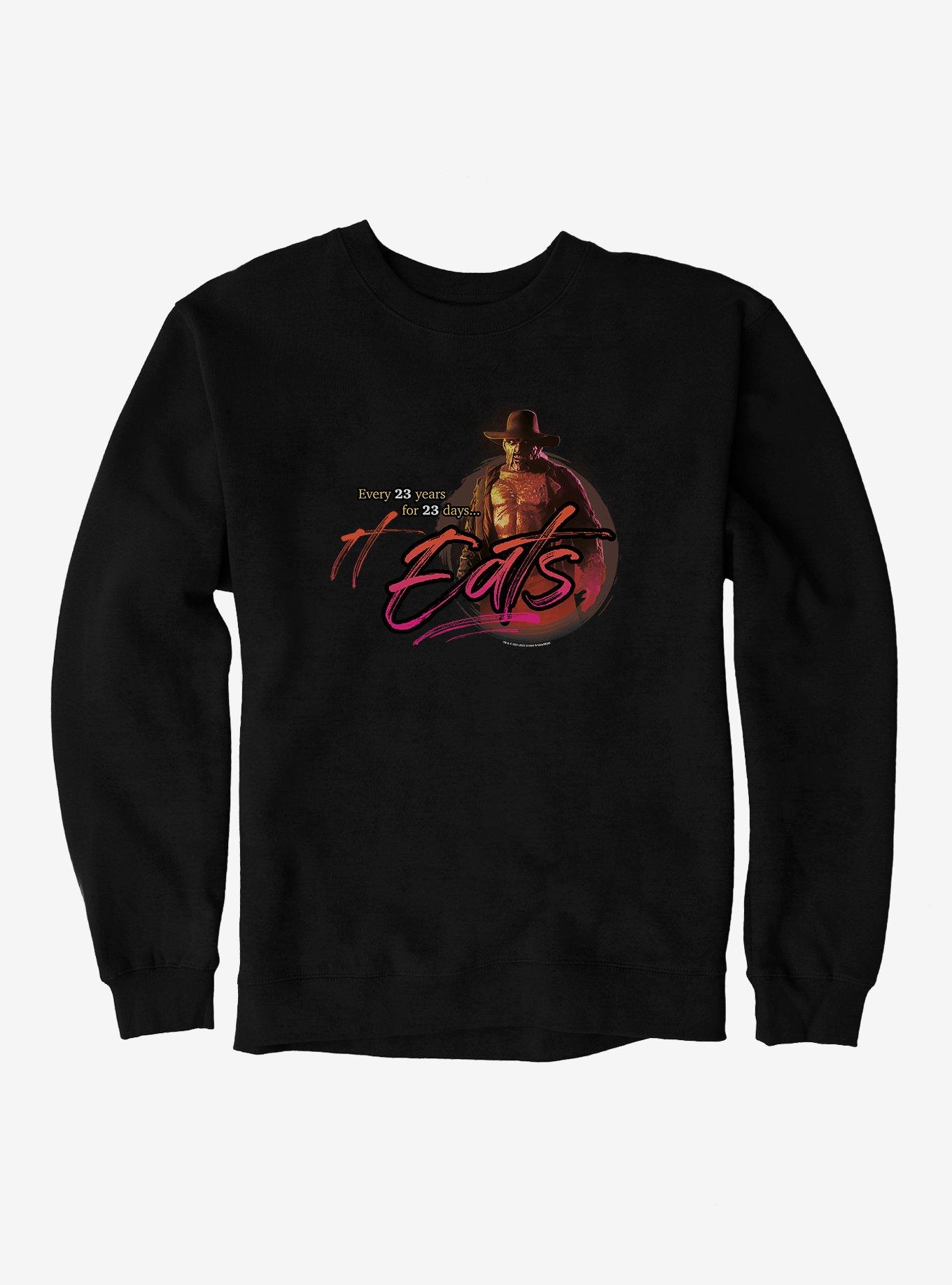 Jeepers Creepers It Eats Sweatshirt, BLACK, hi-res