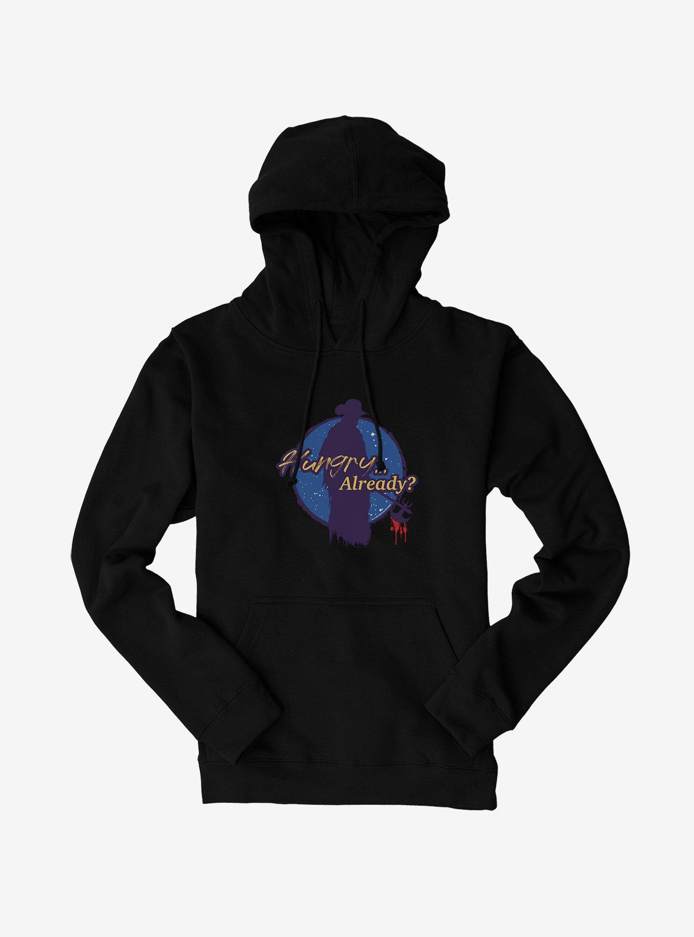 Jeepers Creepers Hungry Already Hoodie, BLACK, hi-res