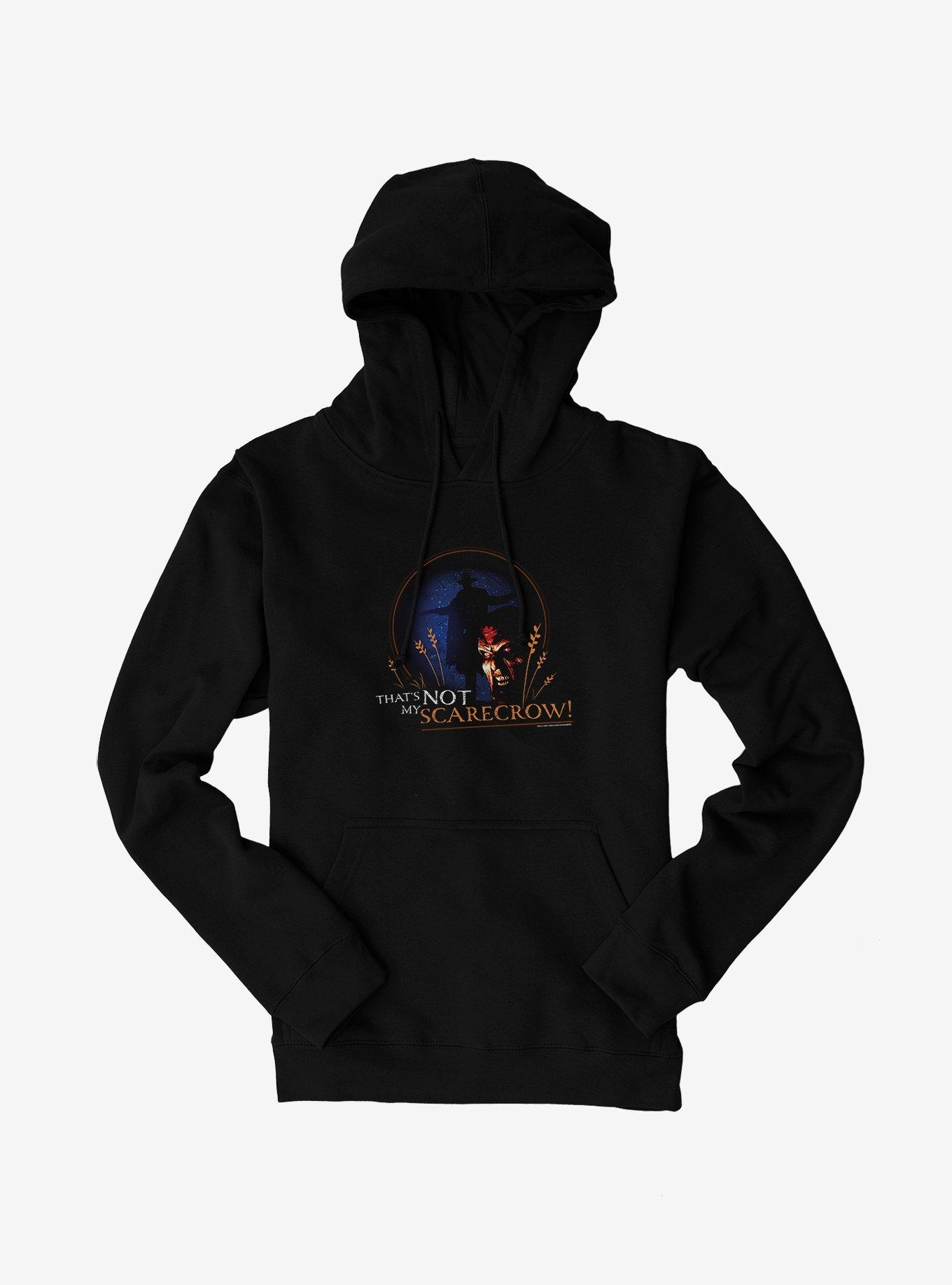 Jeepers Creepers That's Not My Scarecrow Hoodie BLACK BoxLunch