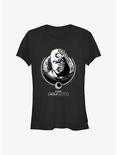 Marvel Moon Knight Dual Moon Head Girls T-Shirt, BLACK, hi-res