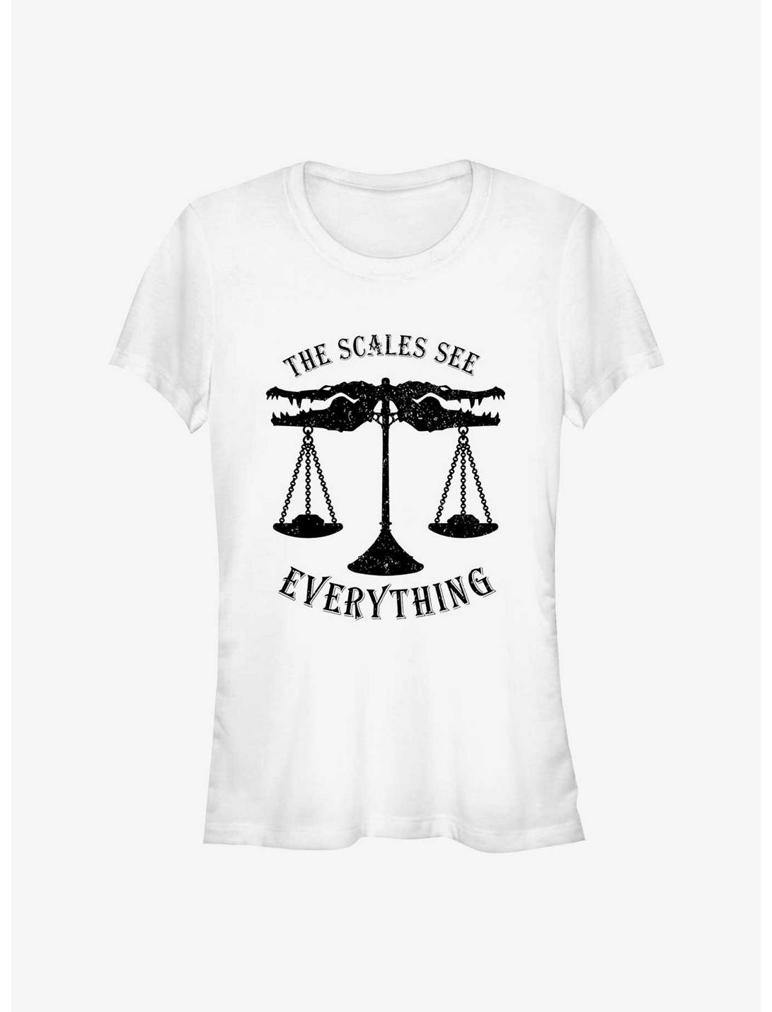 Marvel Moon Knight Scales See Everything Girls T-Shirt, WHITE, hi-res