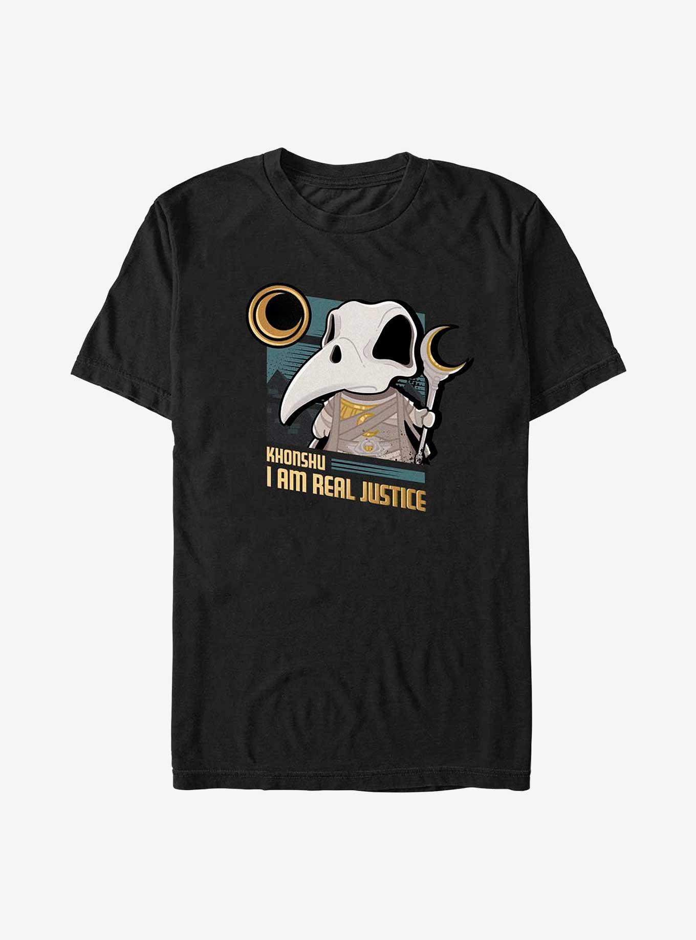 Marvel Moon Knight Khonshu Real Justice T-Shirt