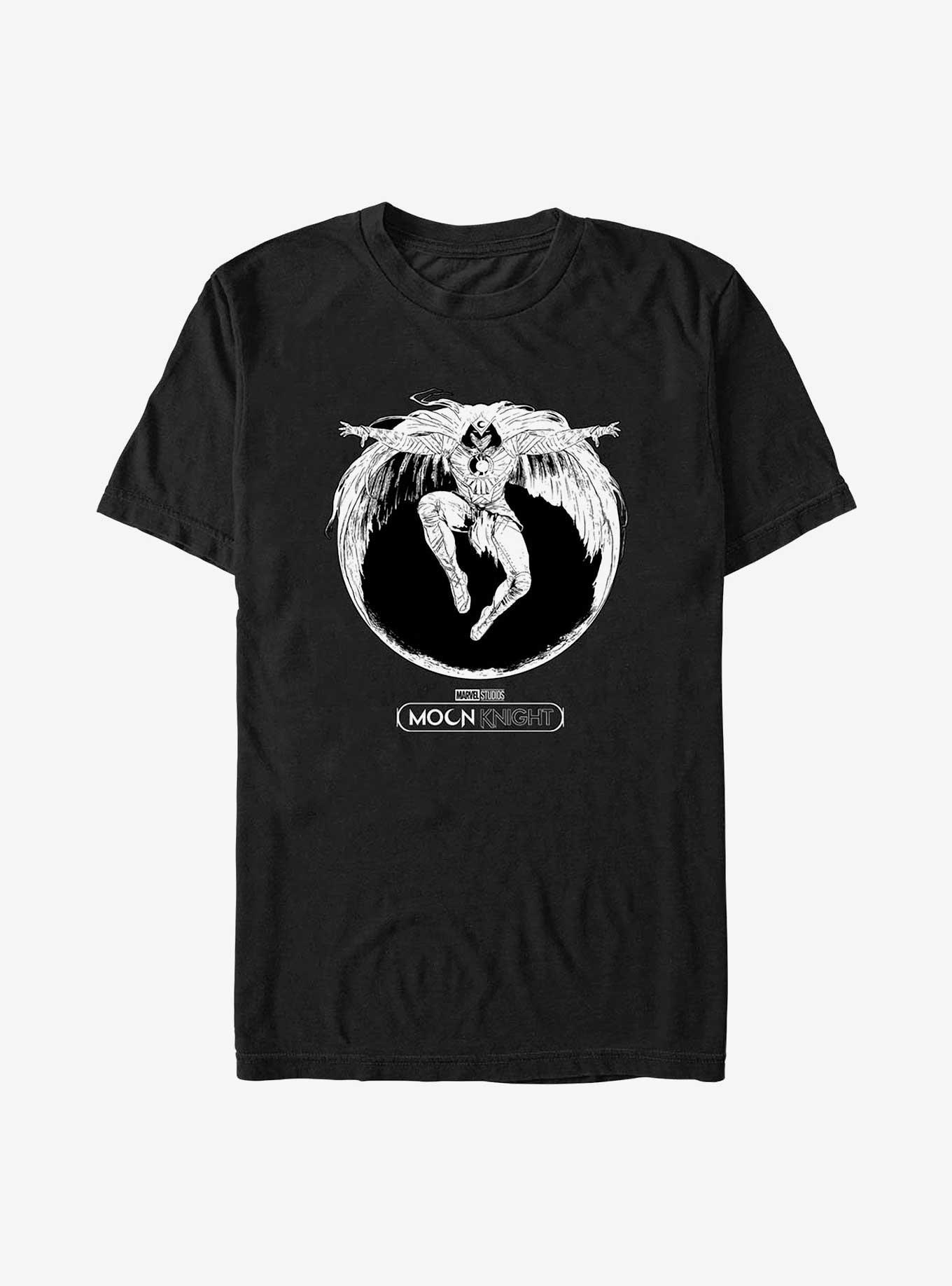 Marvel Moon Knight Moon Jump T-Shirt, BLACK, hi-res