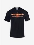 Amon Amarth The Great Heathen Army Logo T-Shirt, BLACK, hi-res