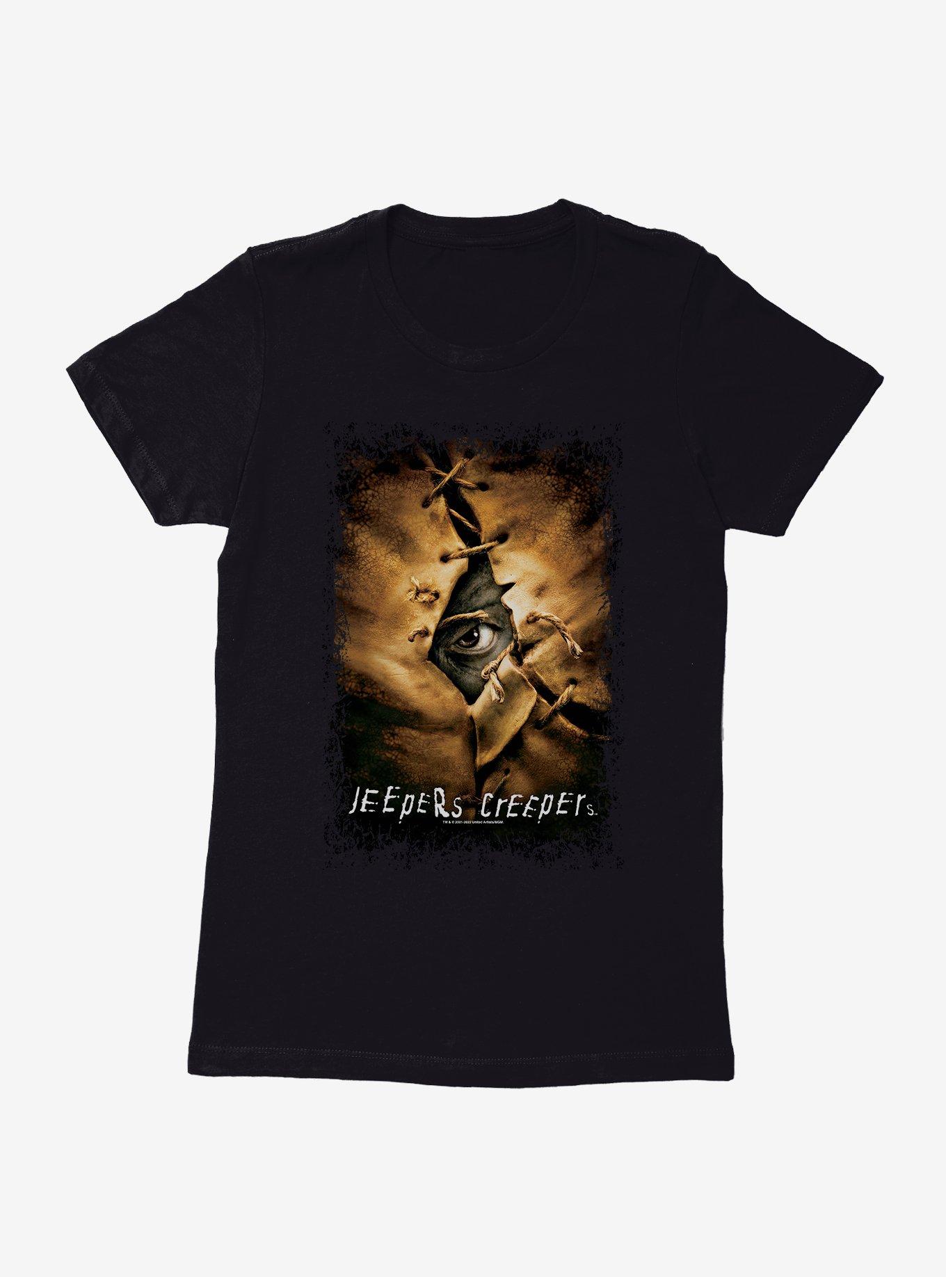 Jeepers Creepers Poster Womens T-Shirt, BLACK, hi-res